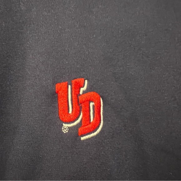 Under Armour Navy and Red University of Dayton Flyers Quarter-Zip size small - Picture 3 of 16